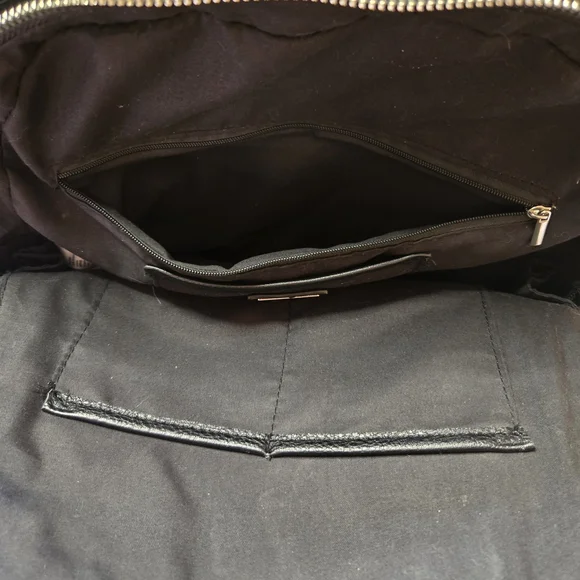 Aldo Black Textured Backpack - Picture 4 of 6
